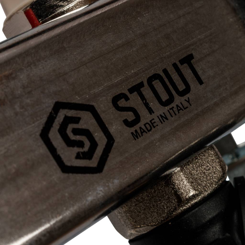 Коллектор из нержавеющей стали с расходомерами, с клапаном вып. воздуха и сливом STOUT 6 выходов, SMS-0927-000006