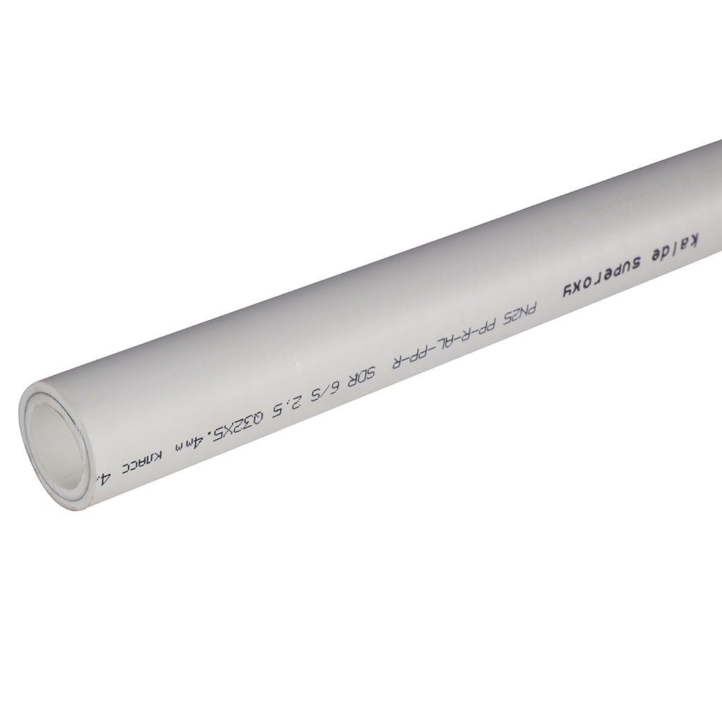 Труба полипропиленовая армированная (алюминий) (цвет белый) Kalde d=32 (PN 25)