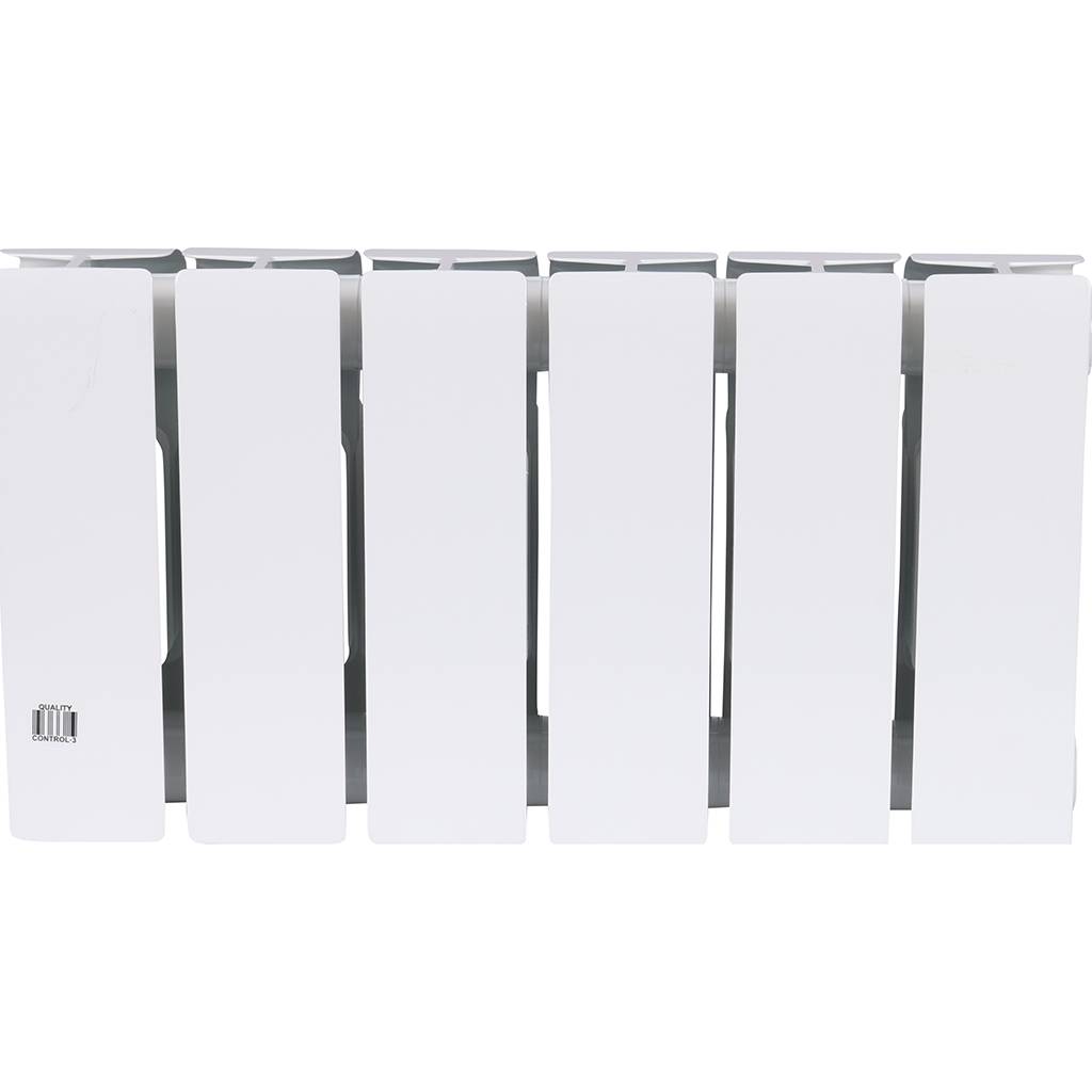 Радиатор биметаллический RIFAR BASE 200 6 секций боковое подключение (белый RAL 9016), 1RB20-6