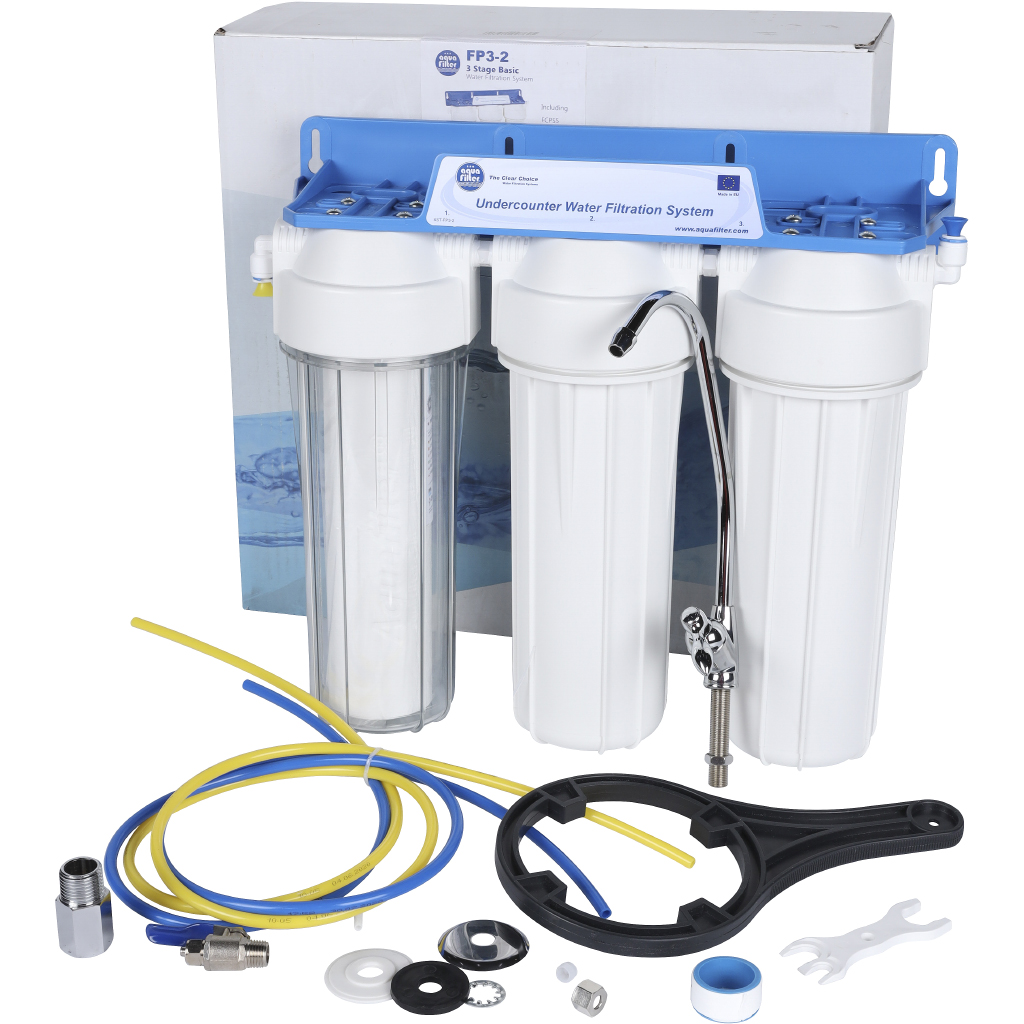 Трехступенчатая система фильтрации-стандарт AquaFilter, FP3-2