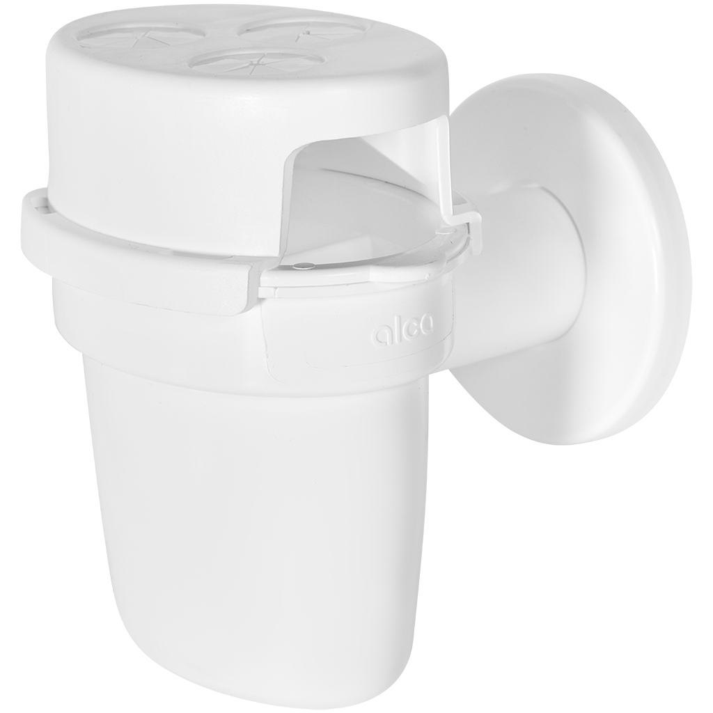 Воронка с шариком для сбрасываемого конденсата с держателем для трубок AlcaPlast DN32, AKS5