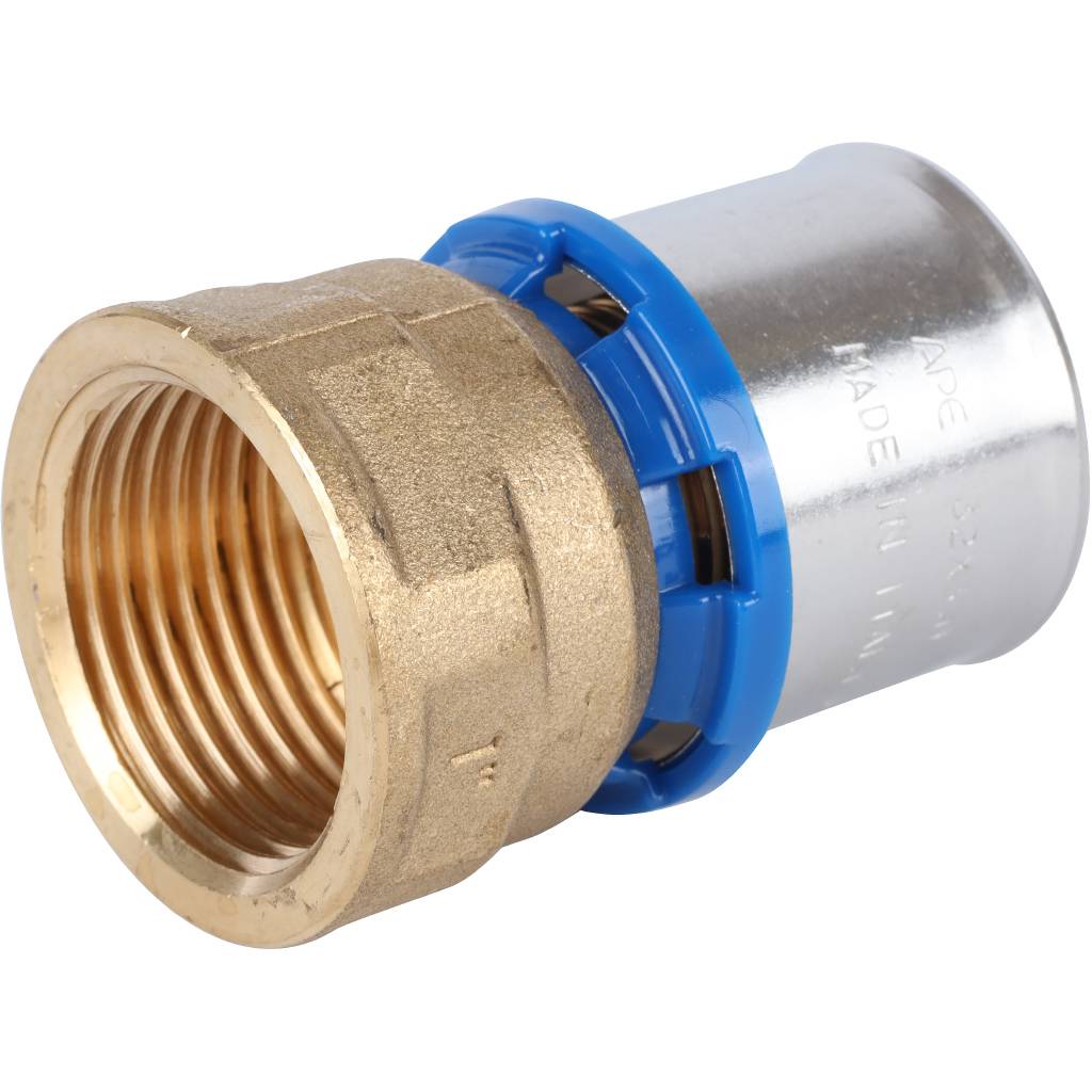 Переходник APE с внутренней резьбой 1 х32 для металлопластиковых труб прессовой, ARL1110400