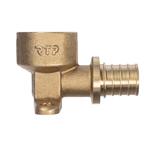 Водорозетка аксиальная, латунь, внутренняя резьба,20х3/4, желтый, RTP