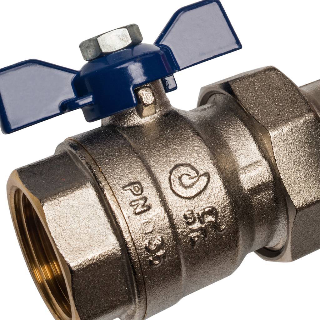 Распределительный коллектор из латуни с расходомерами STOUT 6 выходов, SMB 0473 000006