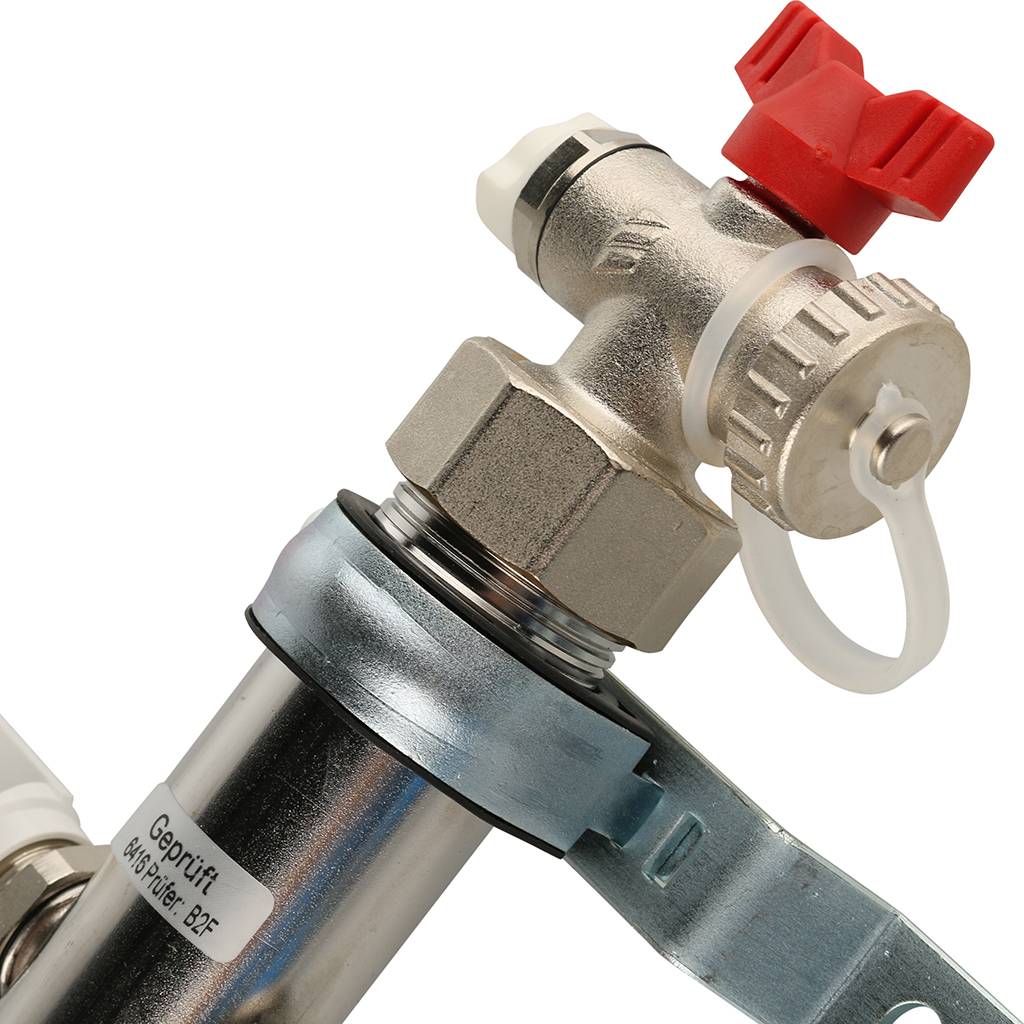 Распределительный коллектор РЕХАУ RAUTHERM S HKV-D на 12 контуров нерж .сталь (без шаровых кранов), 12081211002