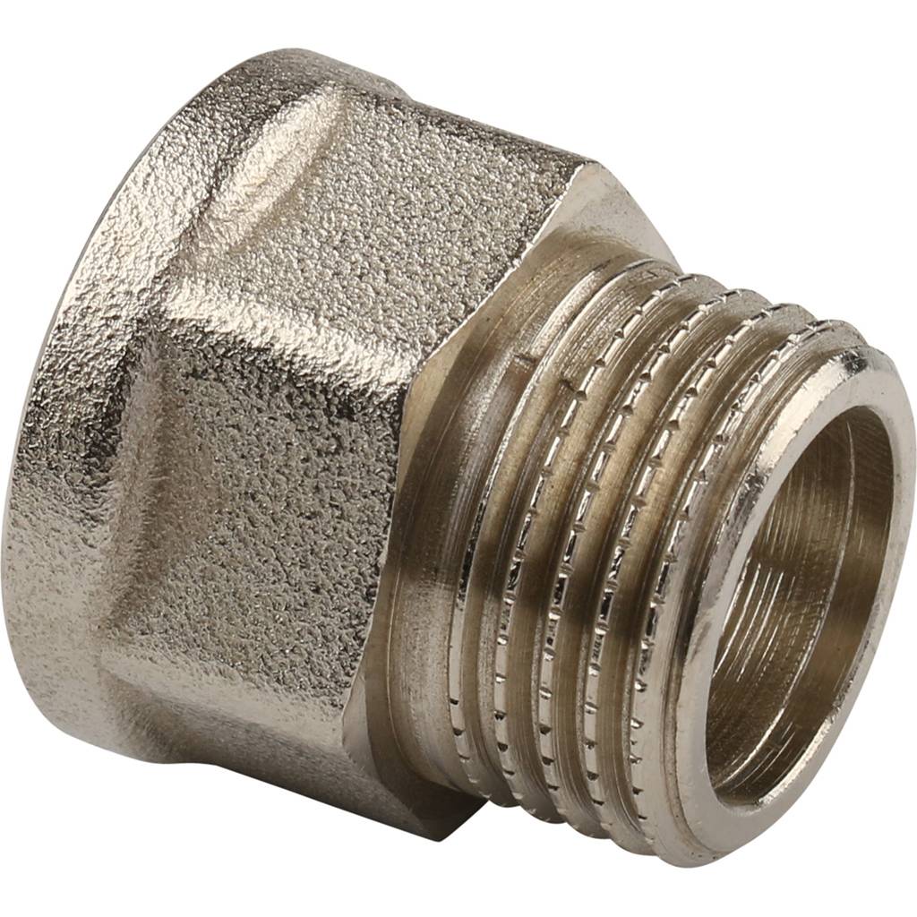 Переходник TIEMME НВ никелированный 1/2х1/2, 1500477