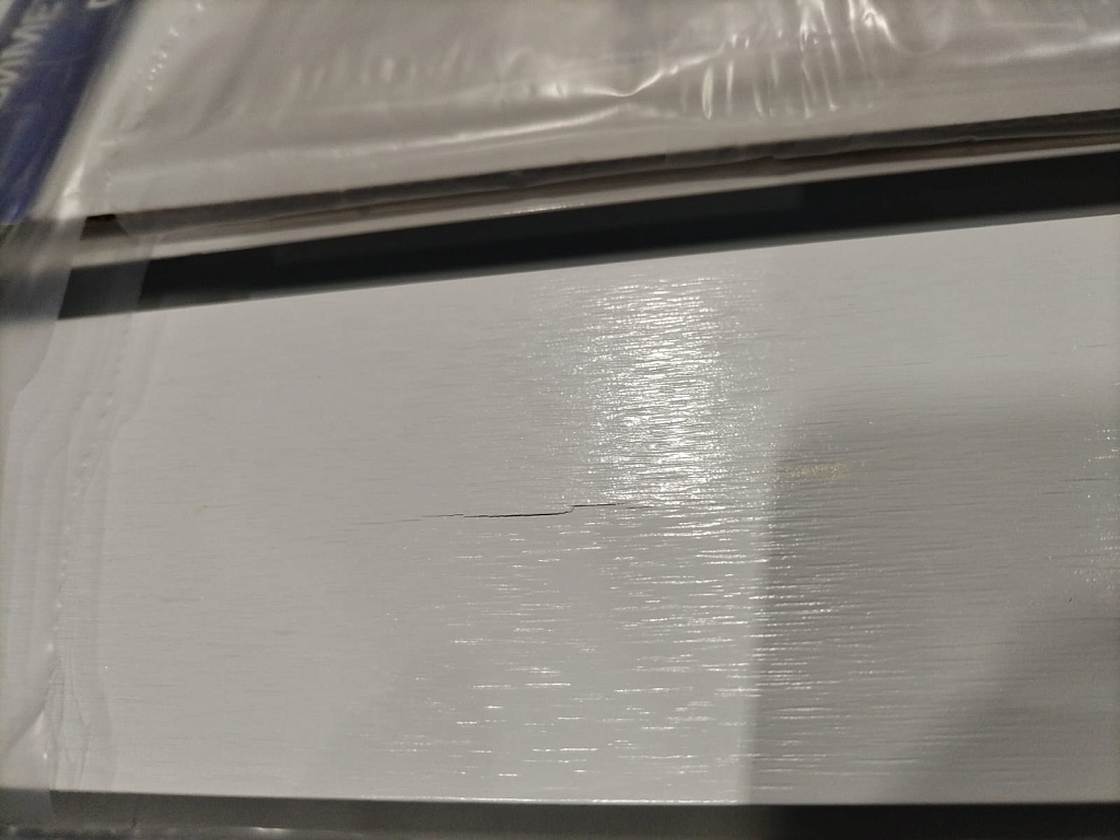 Уцененный товар (ПОВРЕЖДЁННЫЙ КОРПУС / ЗАЛОМ): Радиатор биметаллический STOUT TITAN VENTIL 350 6 секций нижнее правое подключение, SRB-3320-035006