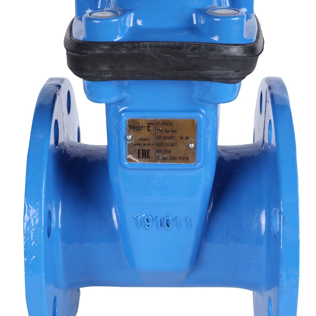 Задвижка Tecofi аналог МЗВ VOC4241C Ду100 Ру16, VOC4241C-00EP0100