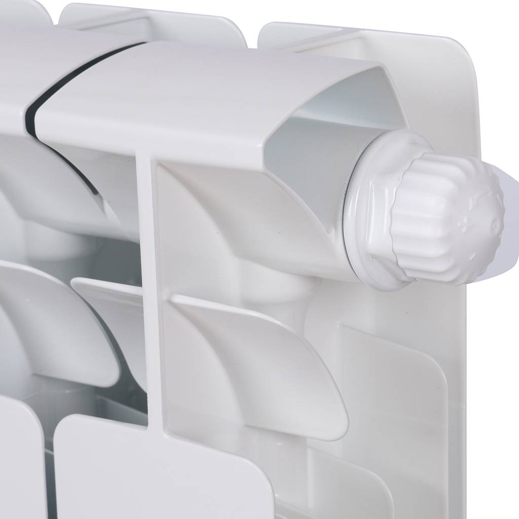 Радиатор биметаллический RIFAR BASE VENTIL 500 BVR 6 секций нижнее правое подключение (белый RAL 9016), 1RB50.VR-6