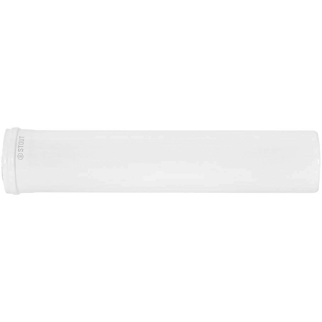 STOUT SCR-6010-000500 STOUT Удлинитель дымохода традиц. коакс. D60(п-м)/100(п-м), L500, SCR-6010-000500