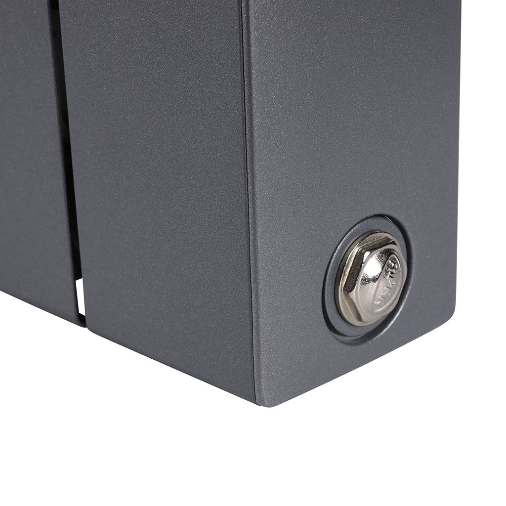 Радиатор биметаллический RIFAR SUPReMO VENTIL 500 SVR 8 секций нижнее правое подключение (Цвет ТИТАН), 4RS50.VR-8-TI