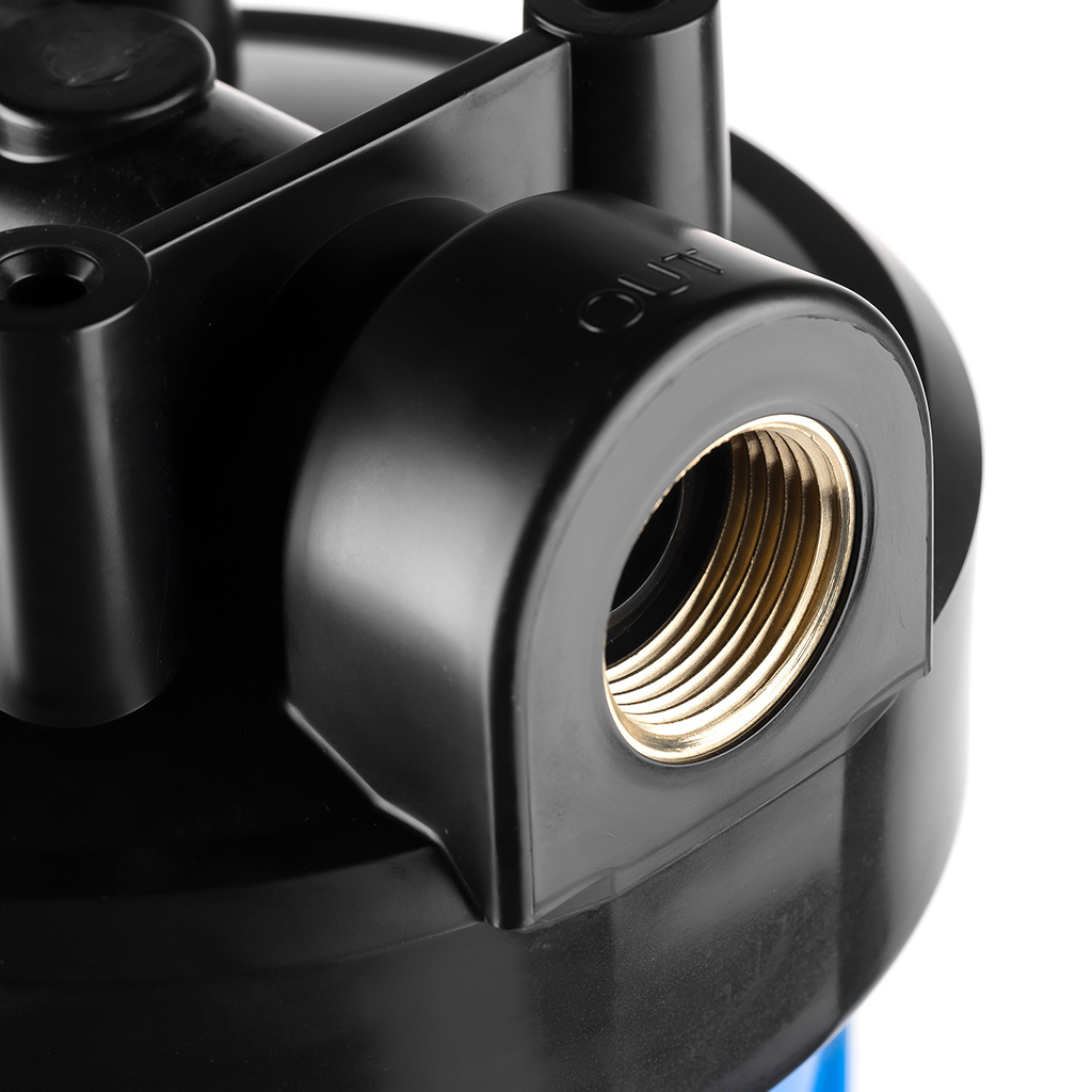 Корпус Гейзер 10BB 1 с латунными вставками, 50715