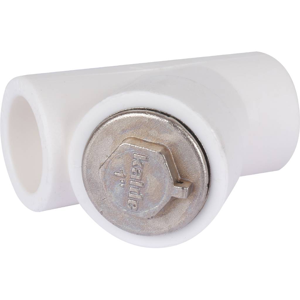 Герметичный фильтр Kalde 32 (ВН-ВН) (соединение муфта-муфта) для полипропиленовых труб под сварку (цвет белый), 3222-fls-320001