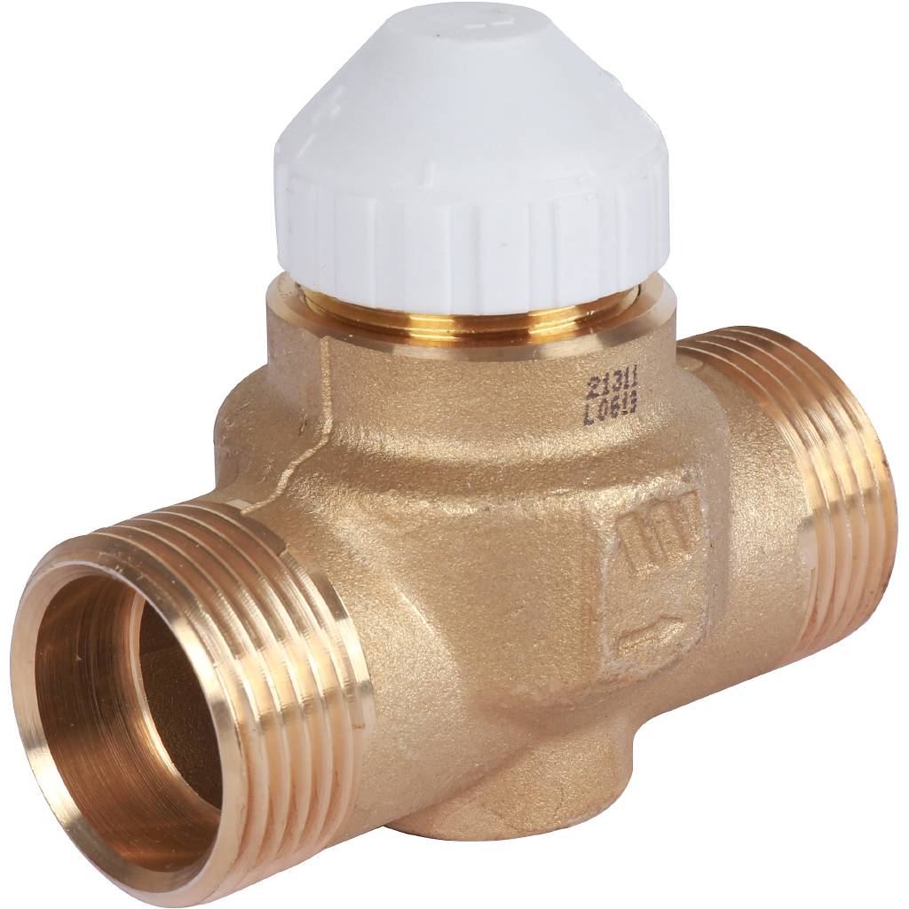 Клапан Watts НВ 3/4х3/4EK для радиаторов с шаровым краном DI1-20, 10001545