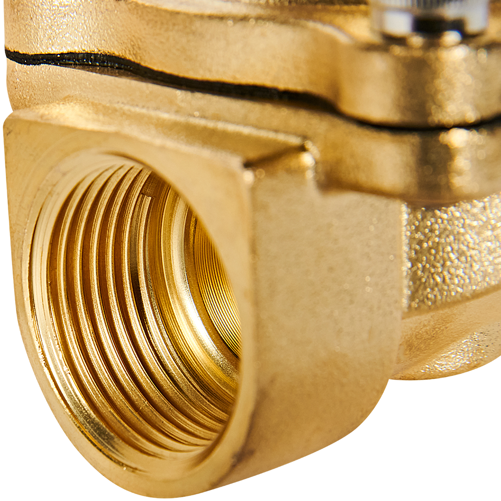 Клапан соленоидный (электромагнитный) STOUT прямого действия НЗ 220В G3/4 SSV-0010-220020