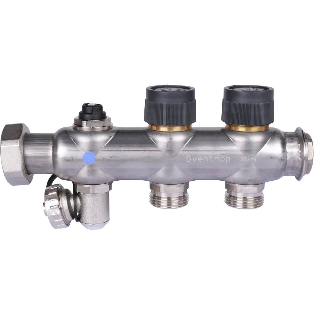 Группа коллекторная Oventrop Multidis SF 2 со встроенными ротаметрами на 2 контура, 1404352
