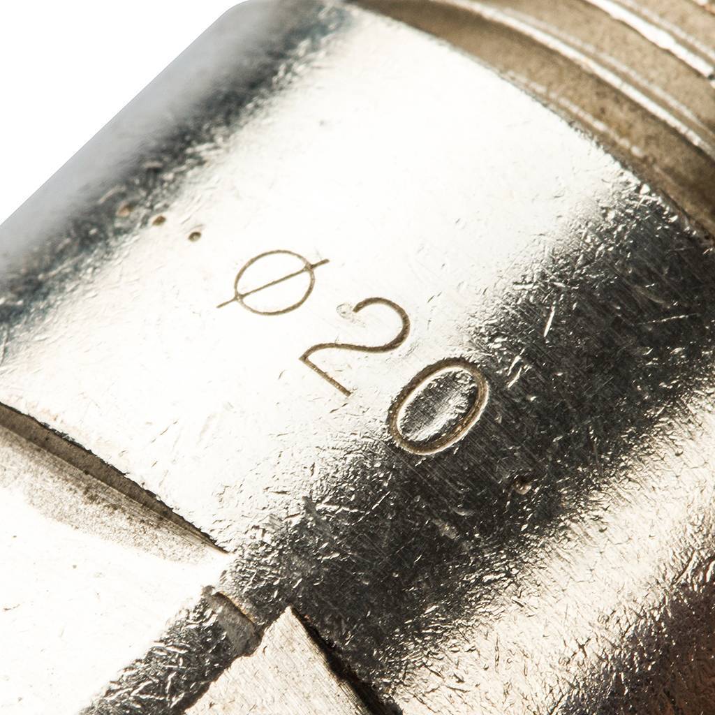 Тройник переходной Prandelli Multyrama (20.2х16.2х20.2) для металлопластиковых труб винтовой, 103.31.41.4