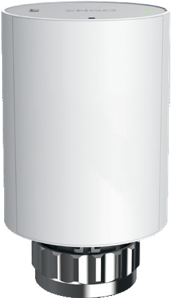 Беспроводной термостатический радиаторный клапан ENGO Controls ETRV-M30x1,5 868 Мгц, с адаптером клапана RA, с батарейным питанием, белый