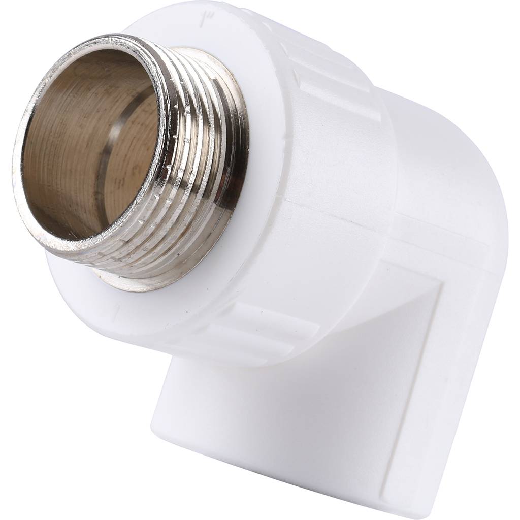 Угольник Kalde с наружной резьбой 32х1 для полипропиленовых труб, 3222-emo-321000