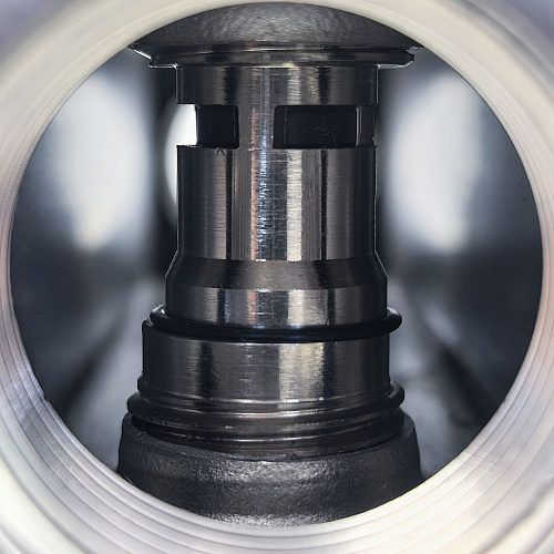 Коллекторная группа с расходомером и кронштейном (евроконус 3/4) нержавеющая сталь SUS 304 1х 9 выходов, RTP