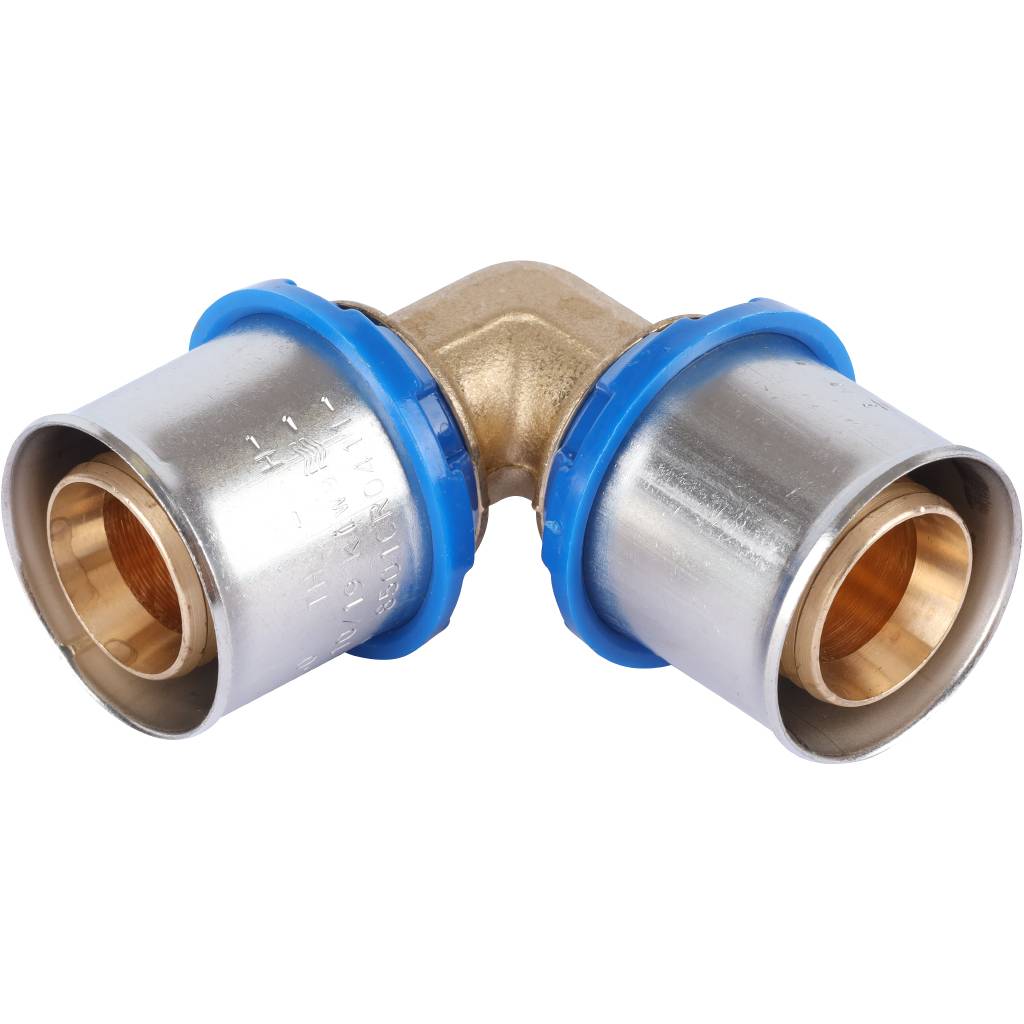 APE Угольник APE 90° 26х26 для металлопластиковых труб прессовой, ARL3200330