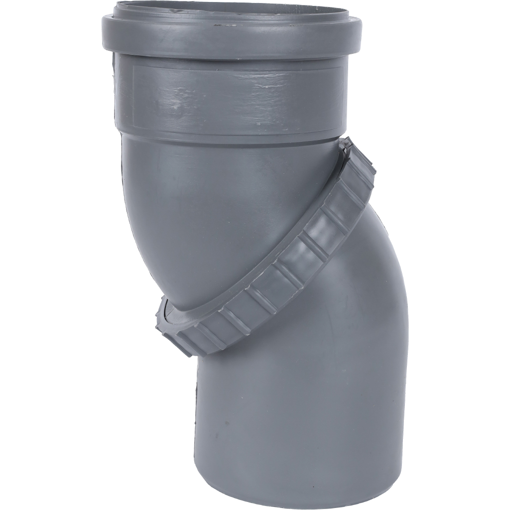 Отвод универсальный Sinikon D110 серый, KU.110.G