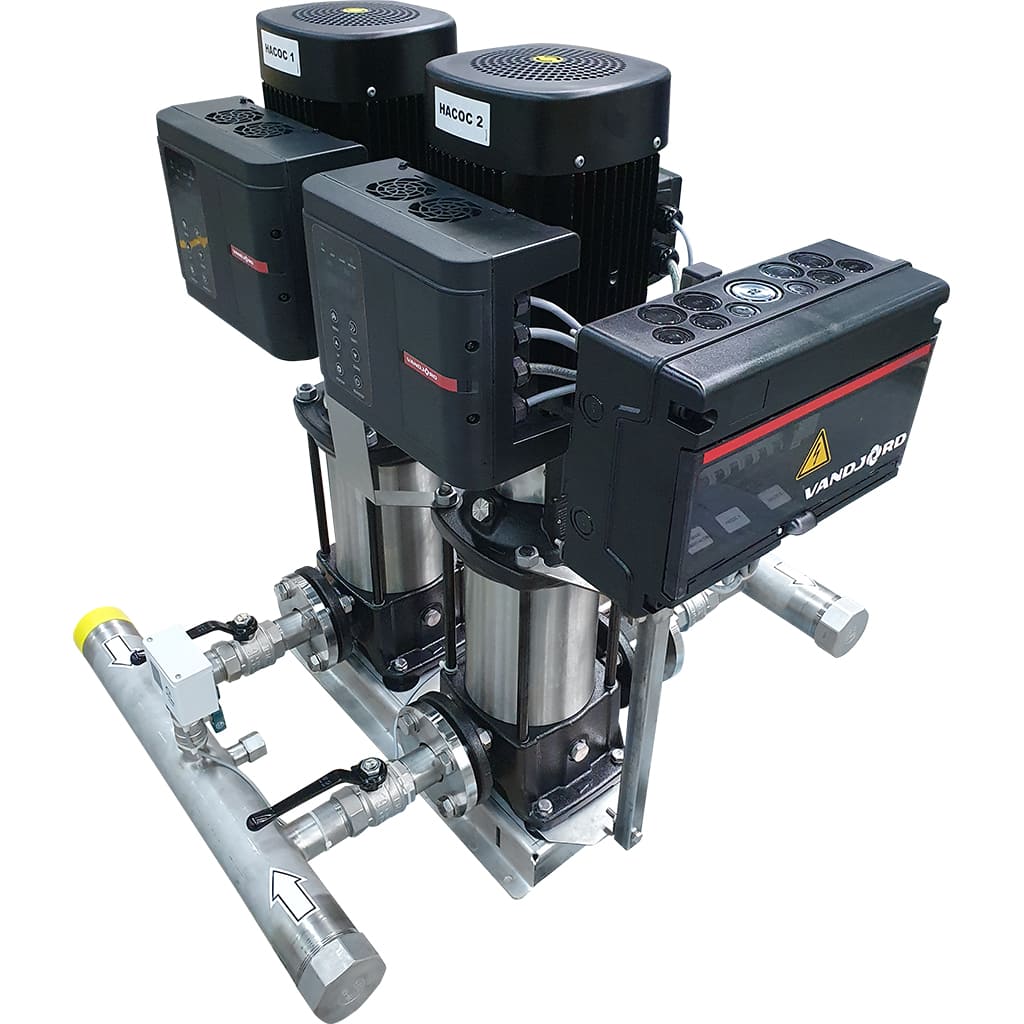 Установка повышения давления Vandjord Hydro-ME 2 CRVE 5-18A G1-B-R-50-16-A