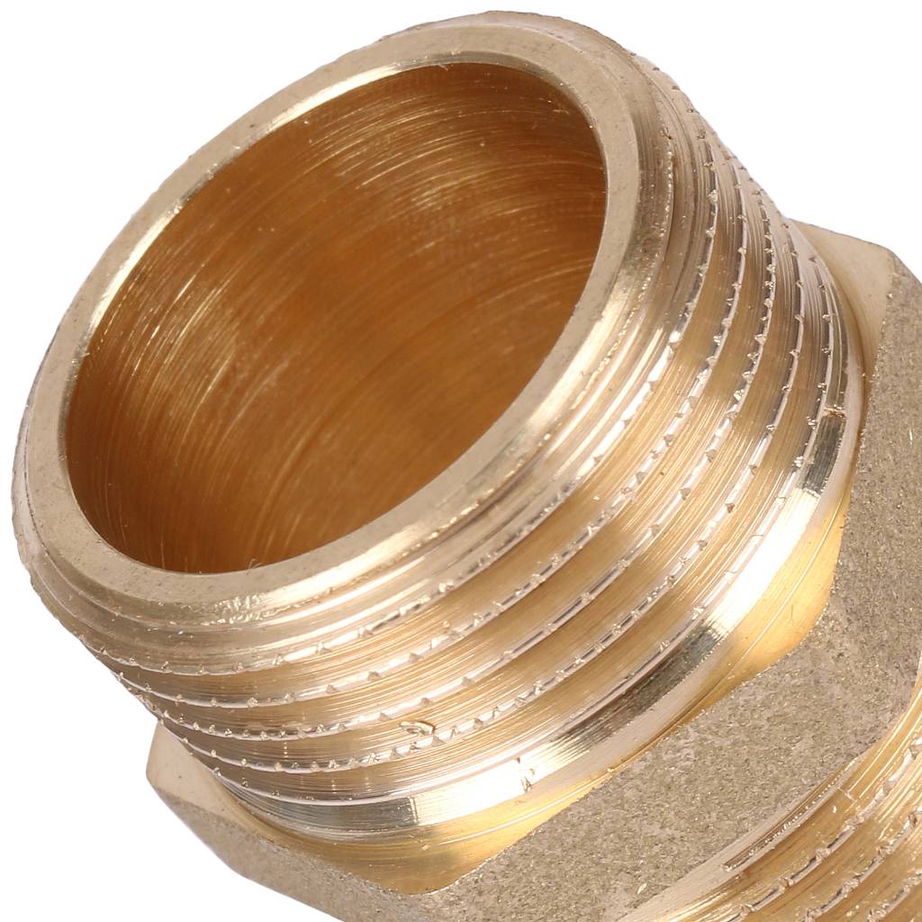 Ниппель HH TIEMME 1х1 для стальных труб резьбовой, 1500001