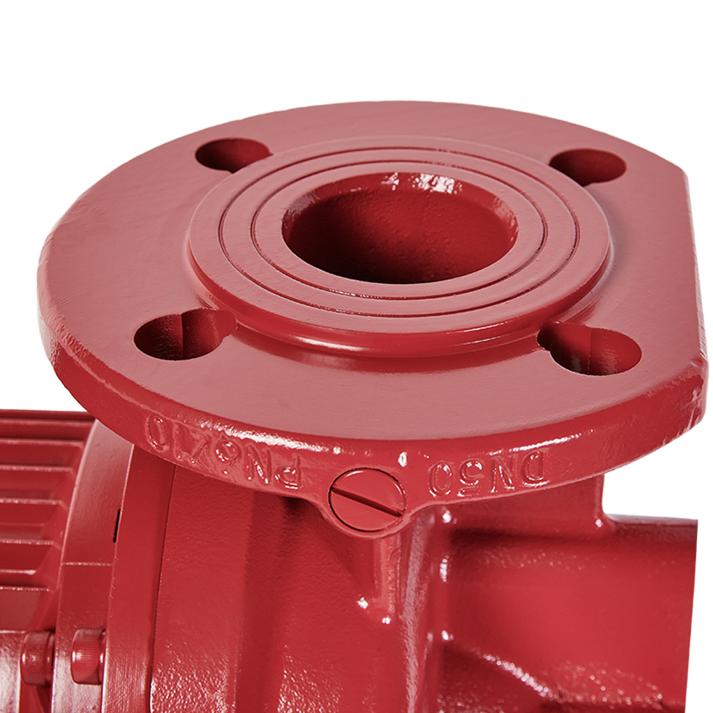 Насос циркуляционный фланцевый трехскоростной ROMMER 50-120F 380V