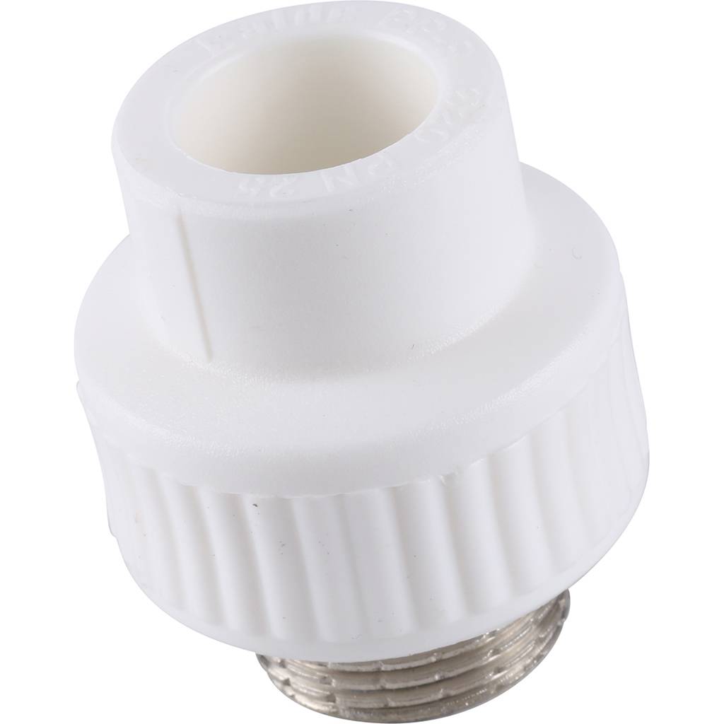 Муфта комбинированная Kalde наружняя резьба 20x3/4 для полипропиленовых труб под сварку, 3222-nmo-200c00