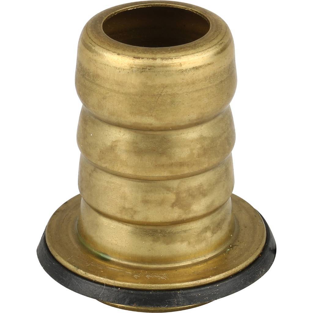 Кран латунный Itap 139 3/4 со щтуцером и заглушкой, 40908