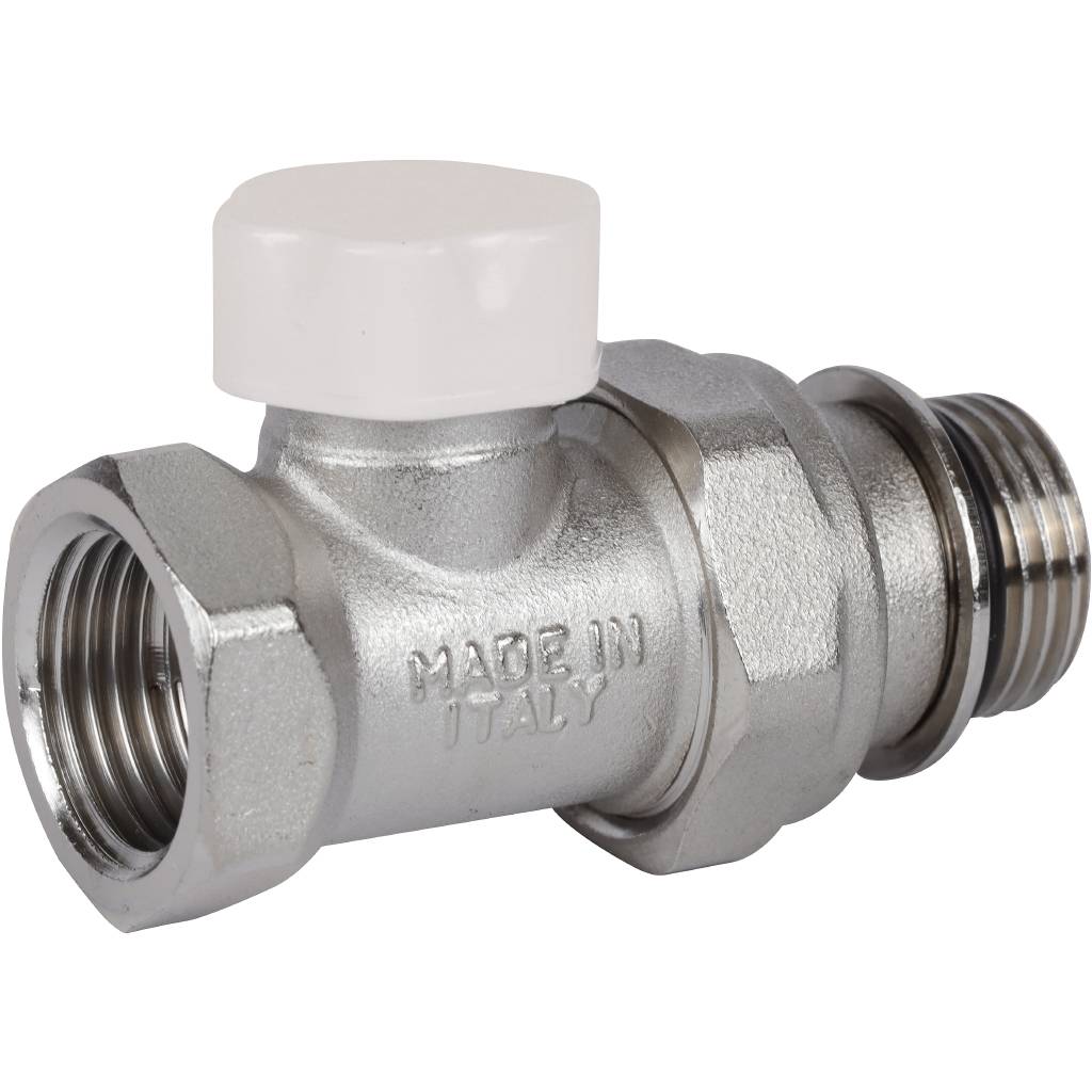 Клапан запорно-балансировочный прямой STOUT SVL 1/2 (с дополнительным уплотнением), SVL-1176-100015