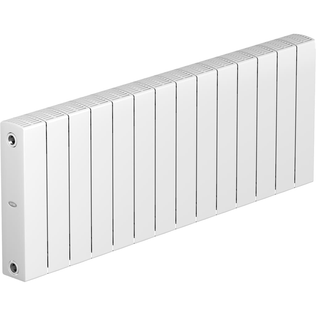 Радиатор биметаллический RIFAR SUPReMO 350 14 секций боковое подключение (белый RAL 9016), 4RS35-14