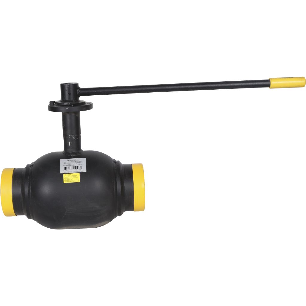 Кран шаровой стальной БРОЕН Балломакс с/с DN 125 PN 25 для теплоснабжения полный проход с рукояткой, 585556