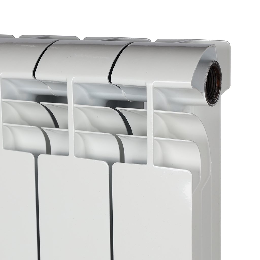 Радиатор биметаллический STOUT VEGA 500 10 секций боковое подключение (белый RAL 9016), SRB-1310-050010