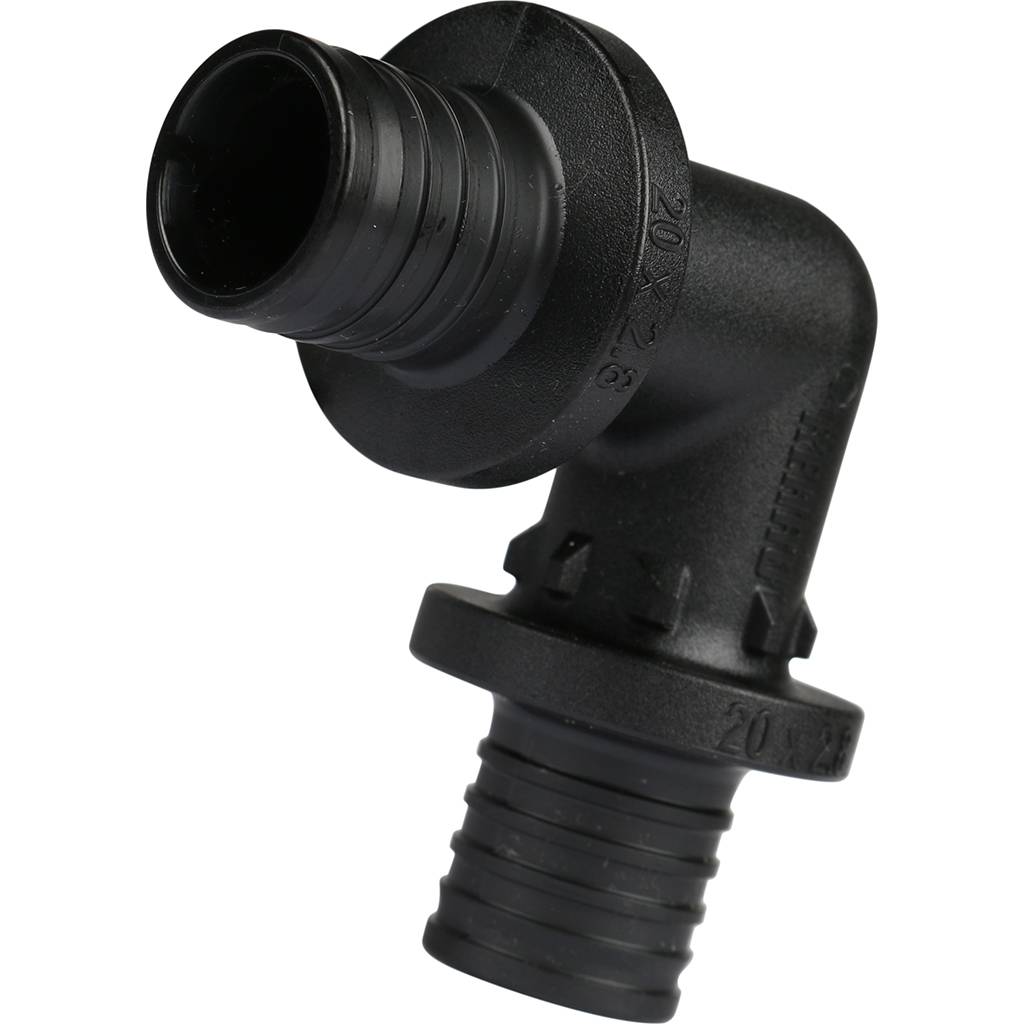 Угольник РЕХАУ RAUTITAN 90°, 20 PX для труб из сшитого полиэтилена аксиальный, 11600221001