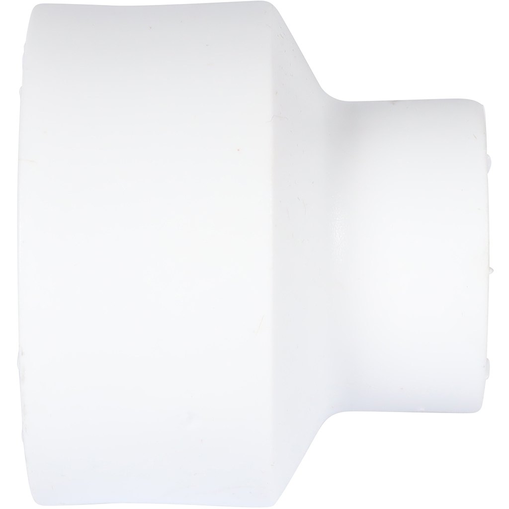 Муфта переходная Политэк 40х25 внутр./внутр. для полипропиленовых труб под сварку (цвет белый), 9000004025