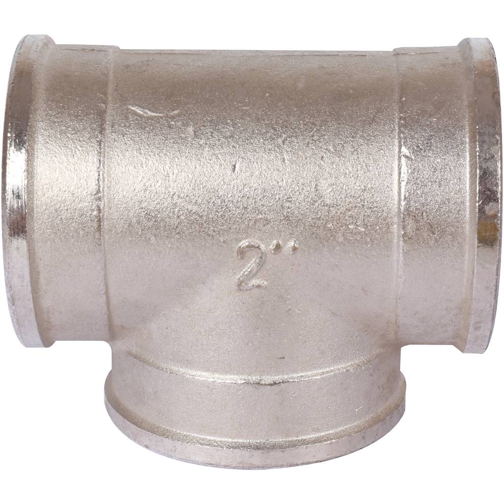 Тройник TIEMME 2 ВР никель, 1500362