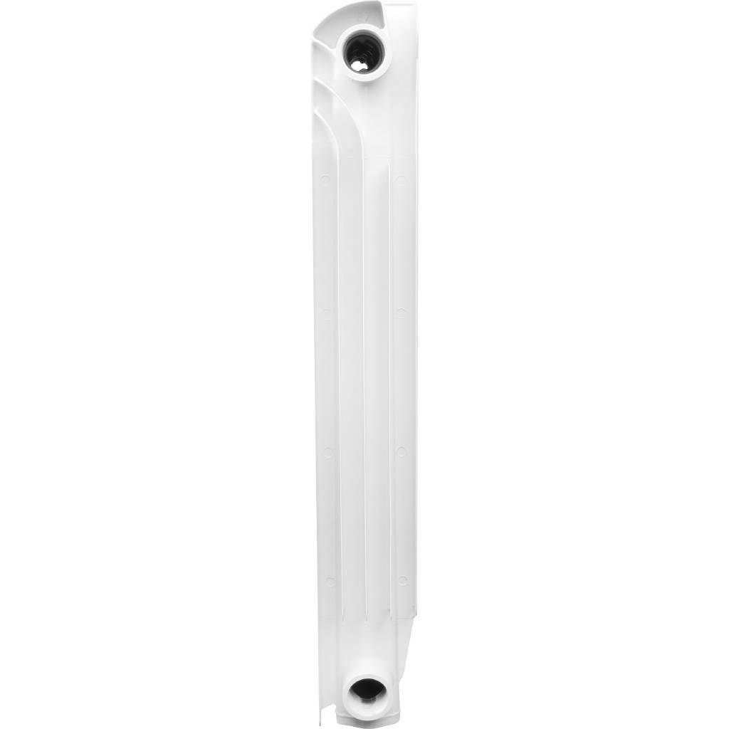 Радиатор алюминиевый Global ISEO 500 12 секций боковое подключение (белый RAL 9010), IS05001012