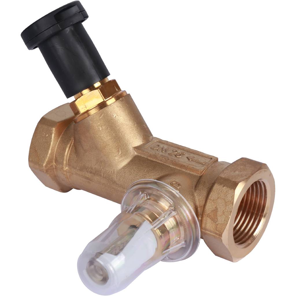 Вентиль балансировочный Watts BP SRV-IG25 с расходомером и функцией Memostop, 10010156