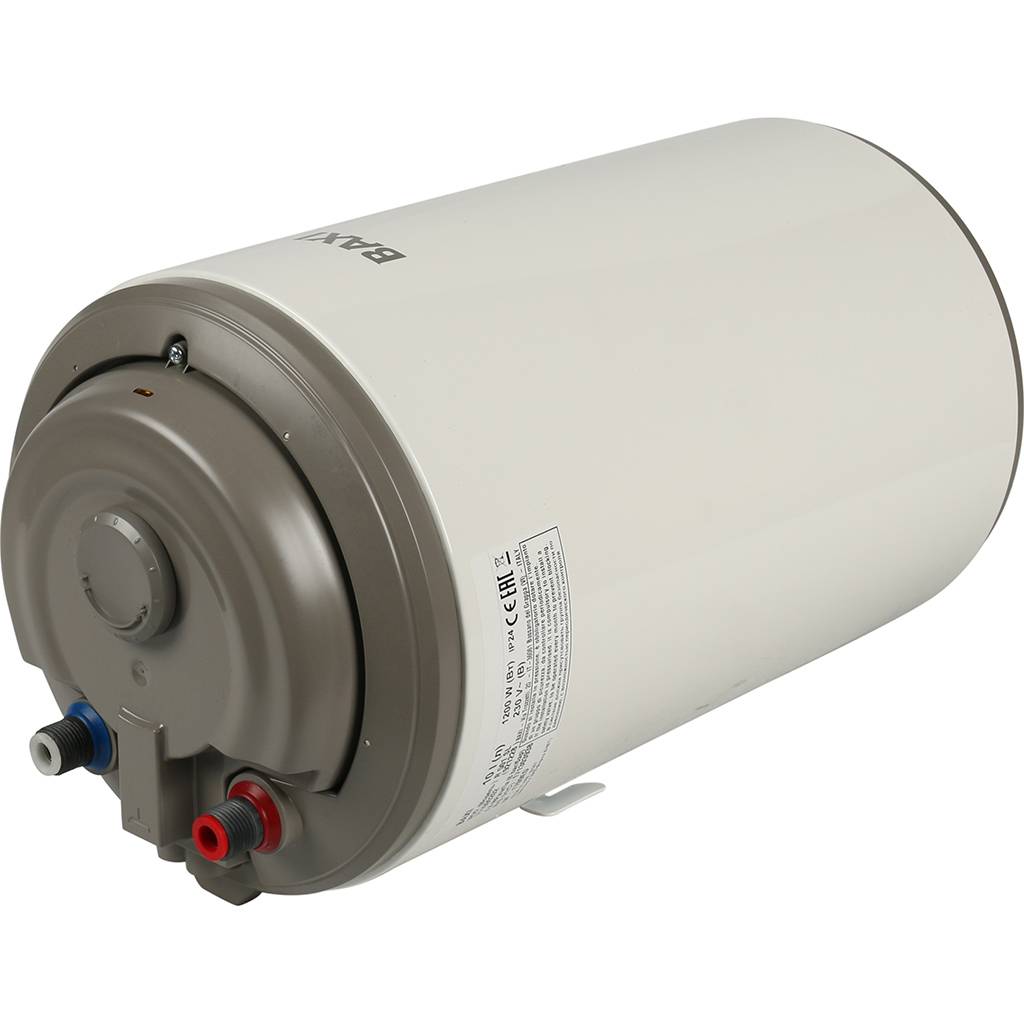 Водонагреватель накопительный 10 л. Baxi EXTRA R 501 SL вертикальный эмалированная сталь, A7110902