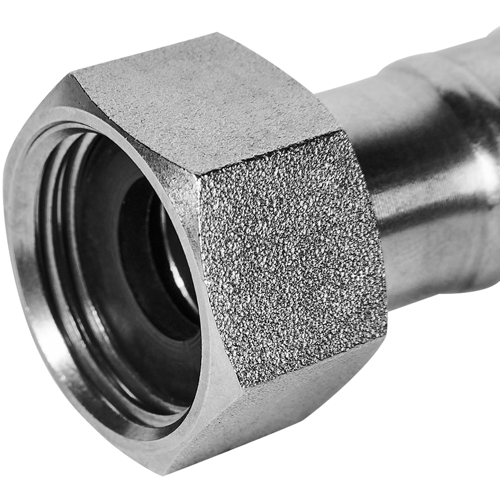 Переходник ROMMER с накидной гайкой-ВР 15х1/2 из нержавеющей стали прессовой