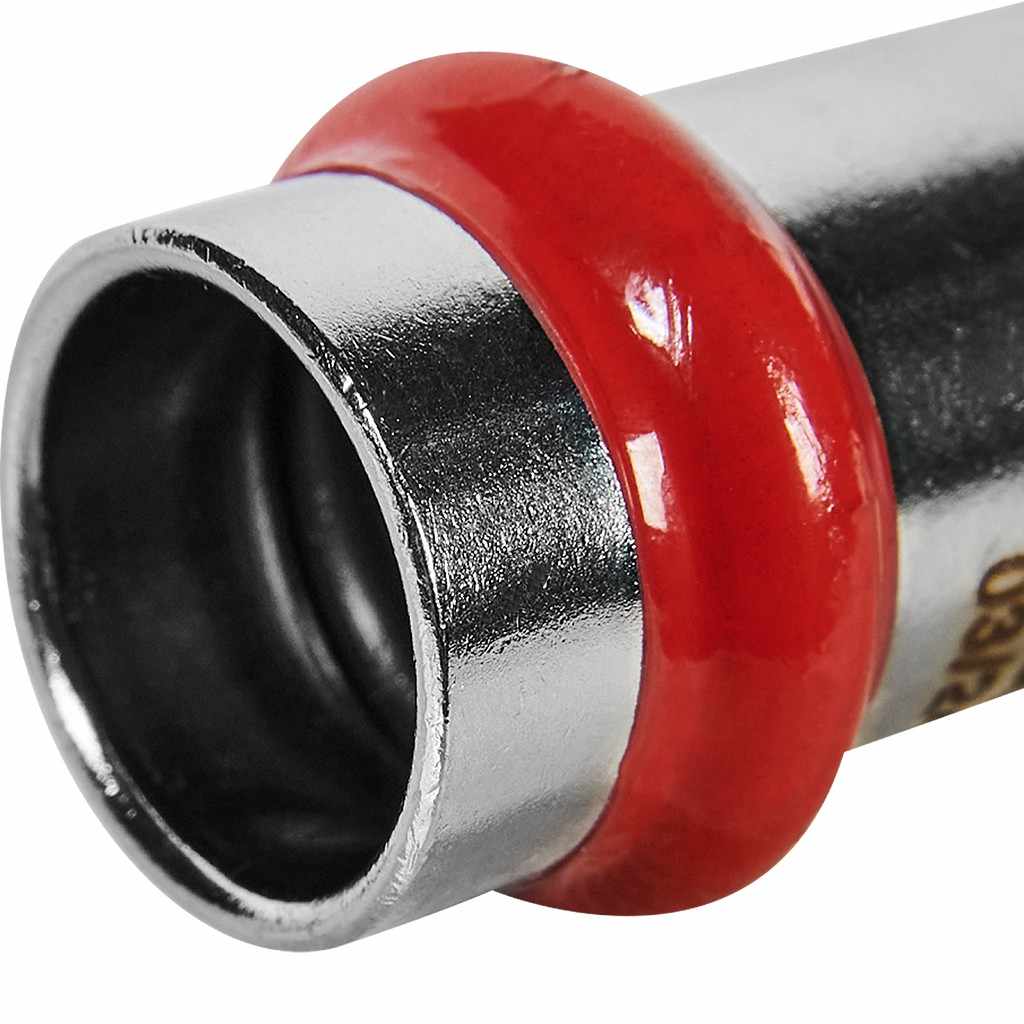 Муфта ROMMER надвижная ВПр, 15, из нержавеющей стали прессовой, RSS-1019-000015