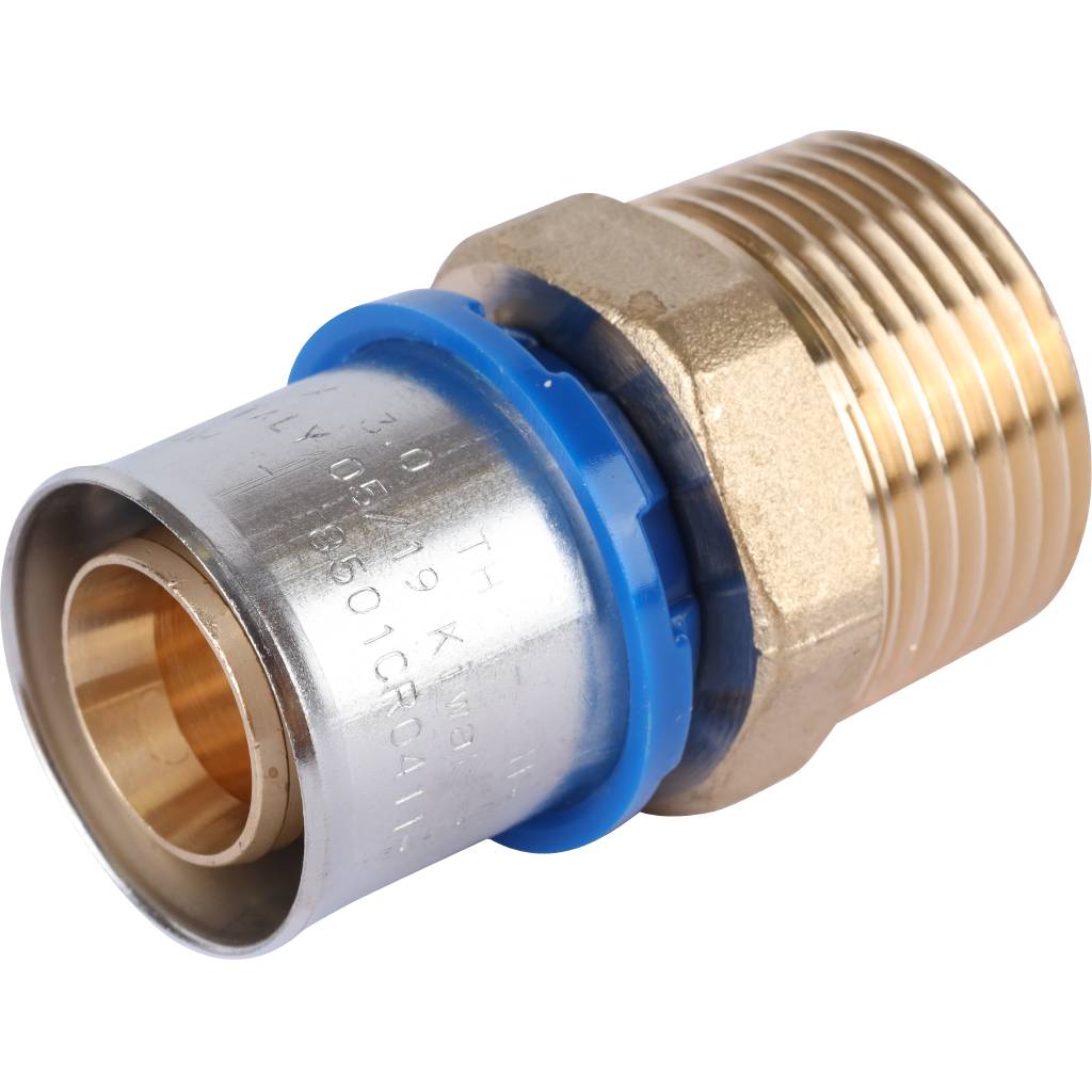 Переходник APE с наружной резьбой 1 х26 для металлопластиковых труб прессовой, ARL1010300