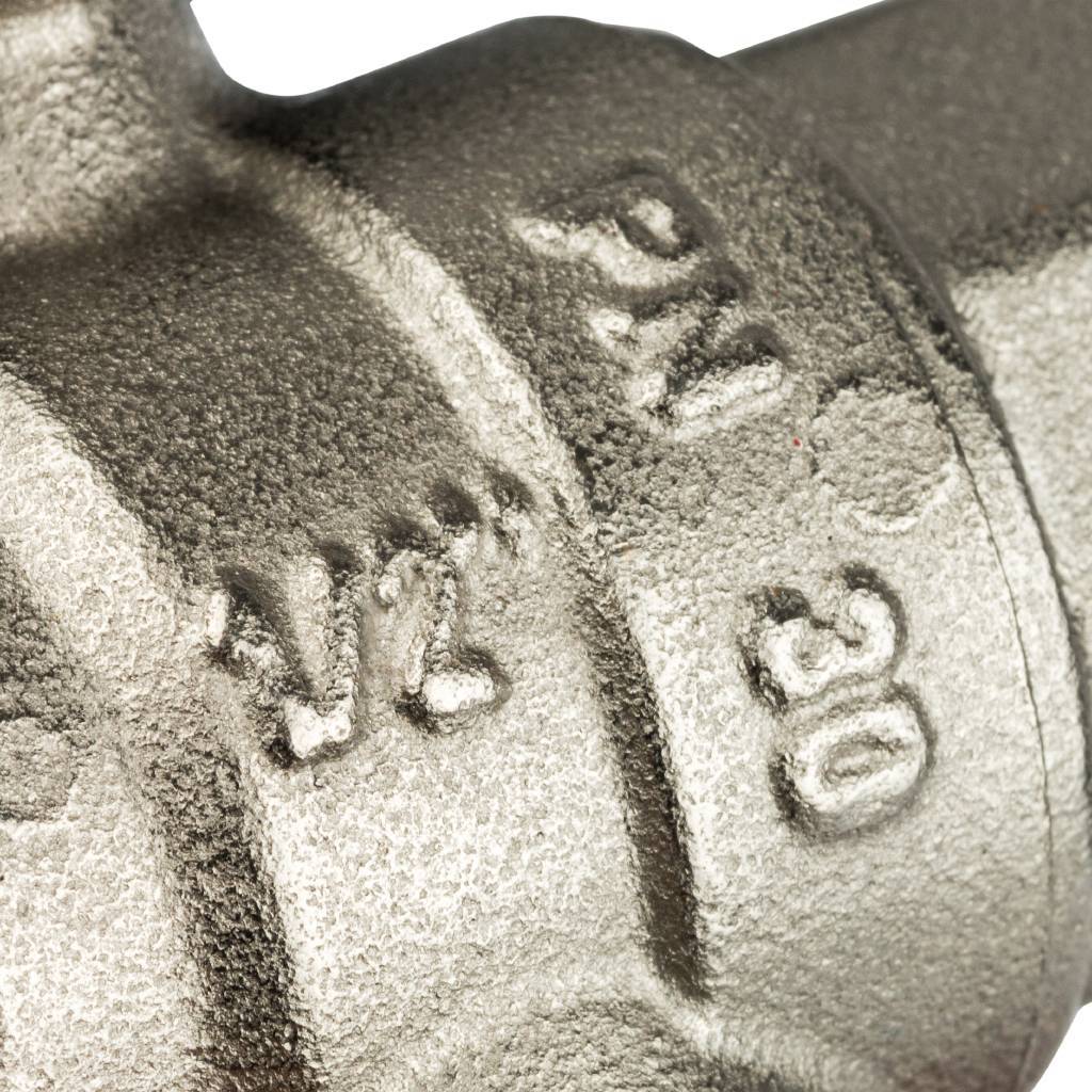 Кран шаровой STOUT с фильтром 1/2 (ручка-бабочка), SVF 0002 000015