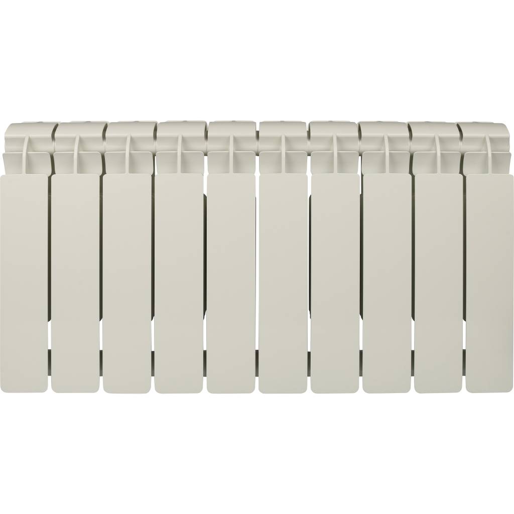 Радиатор алюминиевый Global VOX EXTRA 350 10 секций боковое подключение (белый RAL 9010), 83541