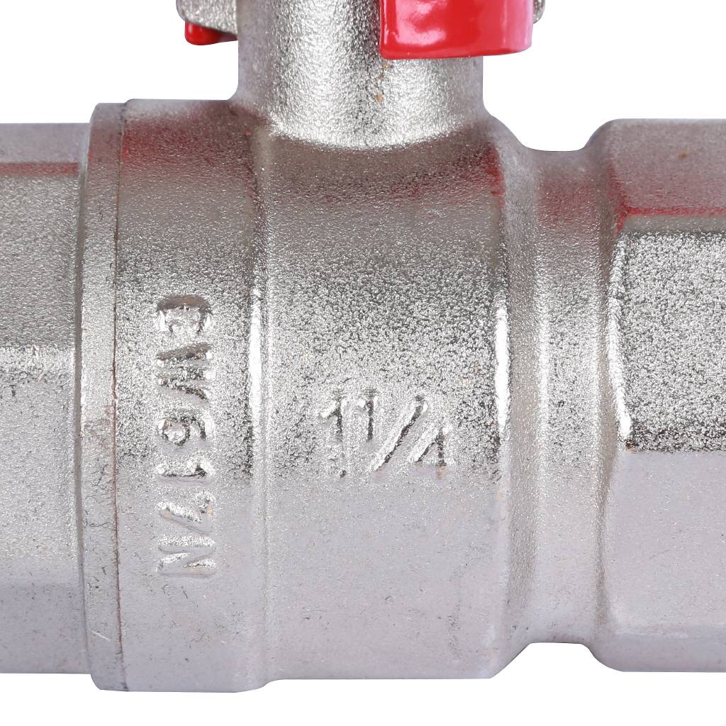 Кран шаровой ROMMER 1 1/4 ВН/ВН, ручка бабочка, RBV-0003-0110232