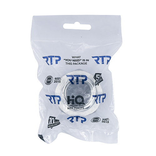 Американка прямая, латунь, внутренняя/внутренняя резьба  3/4, еврослот, никель, RTP