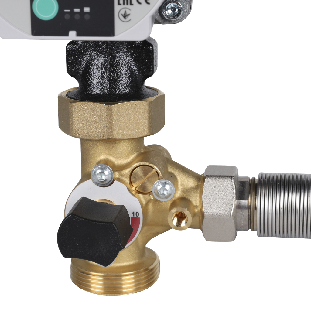 Насосная группа Meibes V-MK 1 с насосом Wilo PARA SC 7.0, со смесителем, подающая линия слева, M66833.36WI