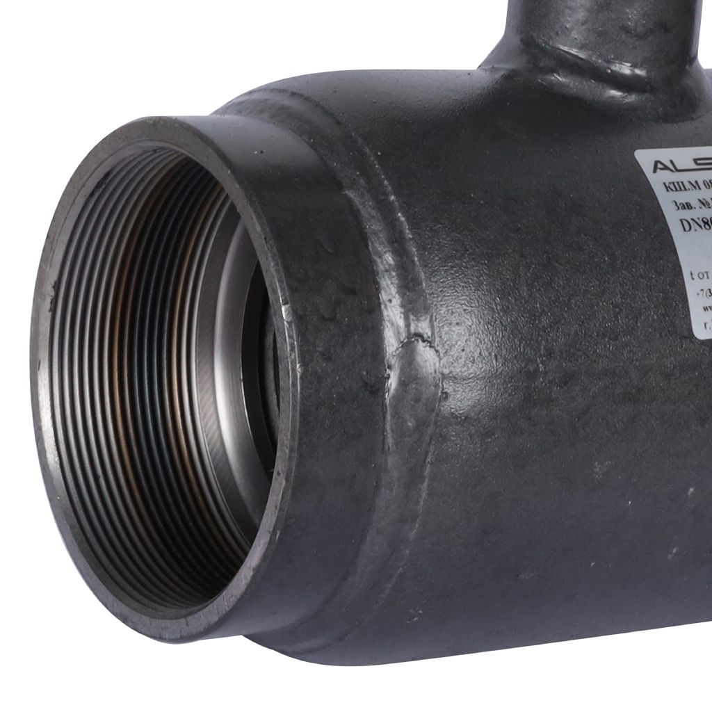 Кран шаровой ALSO КШМ Ду 80 Ру 2,5 МПа из Ст.20, КШ.М.080.25-01